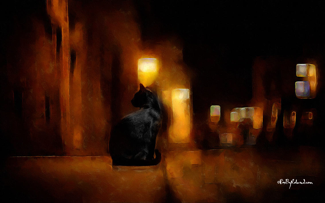 Le chat noir de Montmartre