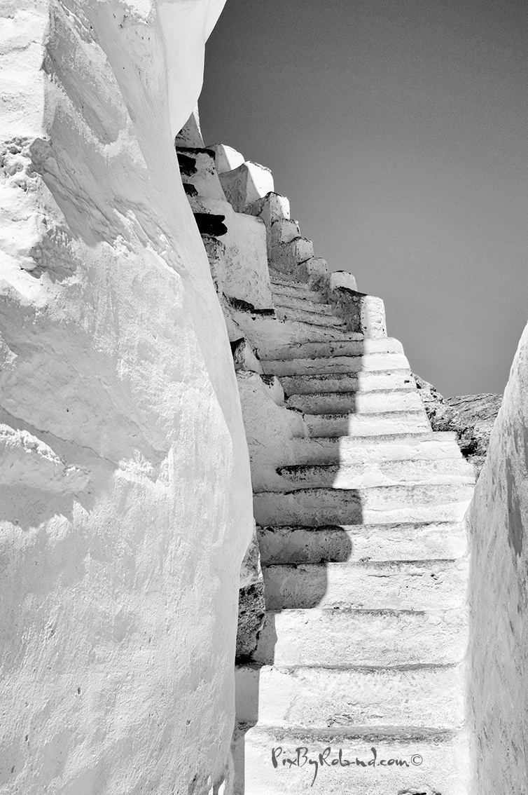 escaliers Chora Amorgos