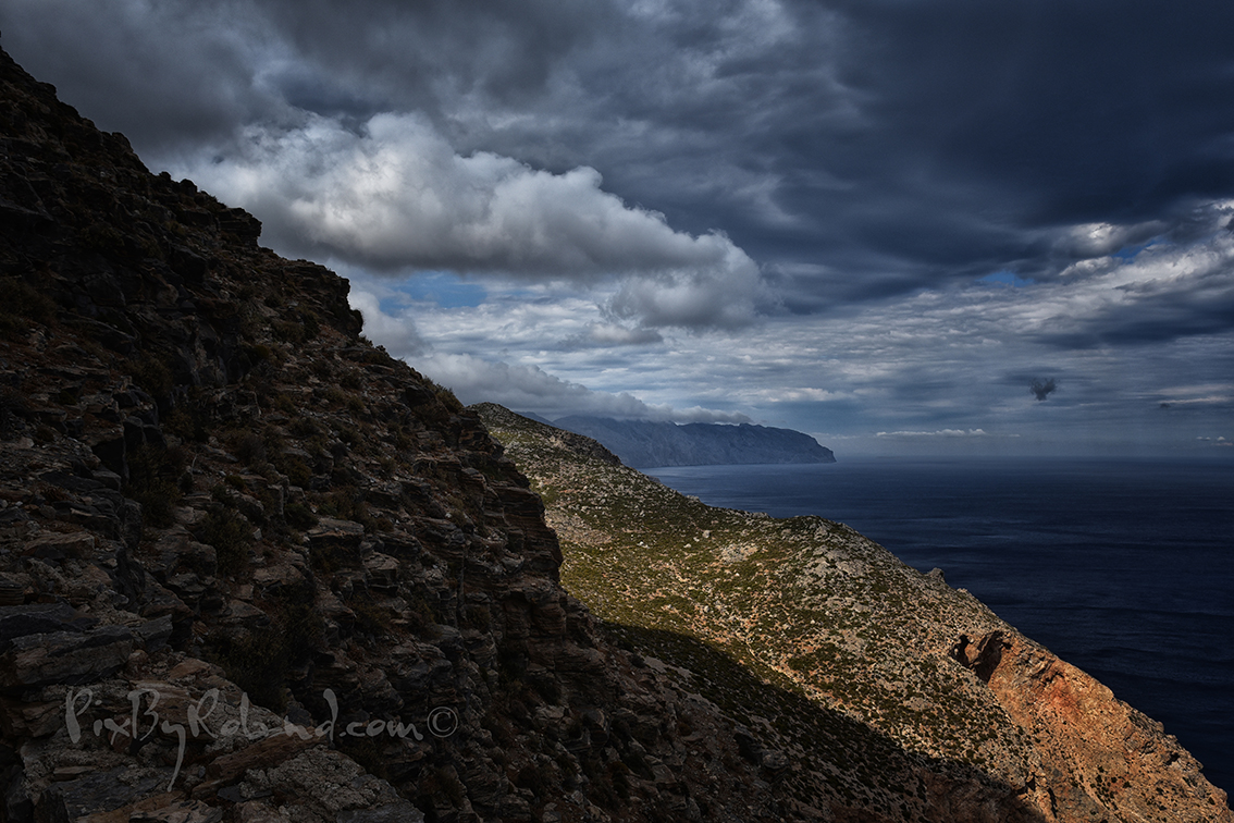 paysage d'octobre à Amorgos